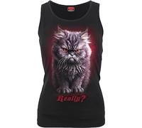 Spiral - Anger Management - Razor Back Top Black - M