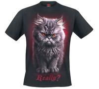 Spiral - Anger Management - Front Print T-Shirt Black - 3XL