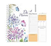 Spiral Appointment - Notebook Daily Planner, Book for Men Women, Work School Home Perfect for Organizing Tasks, Managing Schedules Setting Goals, Boosting Productivity and Staying Focused Every Day