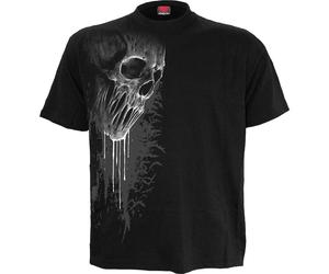 Spiral - BAT CURSE - Front Print T-Shirt Black - S S
