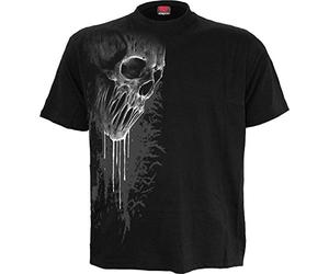 Spiral - Bat Curse - Front Print T-Shirt Black - XXL