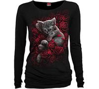Spiral - Bed of Roses - Baggy Top Black