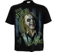 Spiral Beetlejuice 2 - Juice is Loose - Front Print T-Shirt Black - M
