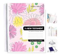 Spiral Bible: A 52 Week New Testament Study Through God's Word - Spiral bound Notebook Bible and Daily Reading Magazine, Spiral Bible Study Guide, 52-Week Women's Bible Study Plan