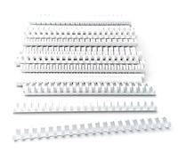 Spiral Binding 19 mm A4 21 Rings White Pack 100 pcs.