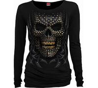 Spiral - Black Gold - Baggy Top Black - S