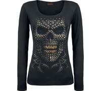 Spiral Black Gold Long-sleeve Shirt black XL
