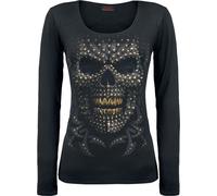 Spiral - Black Gold - Baggy Top Black - M