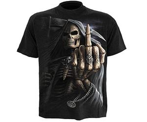Spiral - Bone Finger - T-Shirt Blk - S