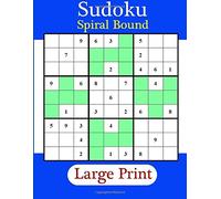 Spiral Bound Sudoku: Sudoku Puzzle Book For Kids (4x4, 6x6, 9x9) - Sudoku Book Easy to Hard Volume.1