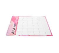 Spiral Bound Wall Calendar July 2025 to December 2026 Planner