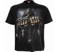 Spiral Boy's GAME OVER - Kids T-Shirt Black | Size: 2XL Spiral Black 2XL