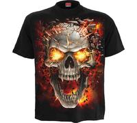 Spiral - SKULL BLAST Un - tshirt - SmallD117M101-7 - Unisex - New - V778z