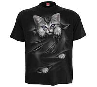 Spiral - Bright Eyes - Front Print T-Shirt Black - XL