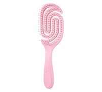 Spiral Bristle Styling Brush - Hollow Rotating Straightening Tool, Hair Comb | Scalp Massage Brush for a Spectacular Look Reduction