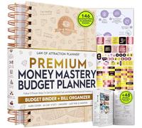 Spiral Budget Planner and Monthly Bill Organizer with Pockets - A Finance Journal and Debt Tracker for Bill Payments & Savings | A 12-Month Financial Journey to Financial Freedom