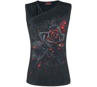 Spiral Burnt Rose Top black 3XL
