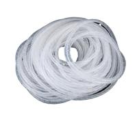 Spiral Cable Protection 15m White Wire Spiral Wrap 6mm Outer Diameter