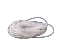 Spiral Cable Protector Sleeve, Spiral Cable Management Sleeve 4mm ID 6mm OD Multicolor 5-10 Meters(White,5 Meter)