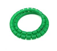 Spiral Cable Protector Sleeve, Spiral Cable Wrap Protector Tube Wire Organizer, Multicolor, 25mm 30mm ID, 1-10 Meter(Green,ID 30mm 10 Meter)