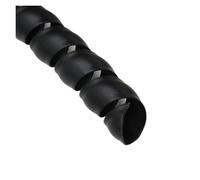 Spiral Cable Protector Sleeve, Spiral Cable Wrap Sleeve Protector Diameter 8-35mm Length 1/2/5 Meters Multicolor(Black,16MM-5 Meters)