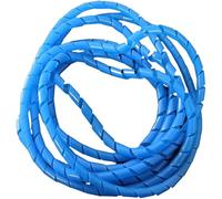 Spiral Cable Sleeve, 6mm 10mm Wire Wrapping Tube, Hose Organizer, Cord Protector, Line Management, Sheath Bundle, Pipe Winding Bands, 1 Pcs(Blue,6mm ID 5 Meter)