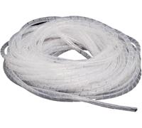 Spiral Cable Wrap 1pcs Cable Sleeve Winding Pipe 4mm 6mm 8mm ID Spiral Wire Wrap Organizer Hose Tube Protection Cord Band Sheath Tubing Cover(Color:Black,Size:OD 4mm 17 Meter)