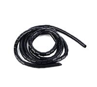 Spiral Cable Wrap, 6mm 1/4" Outside Dia PE Spiral Cable Wire Wrap Tube Organizer Management Desktop PC Manage Cord (10M)