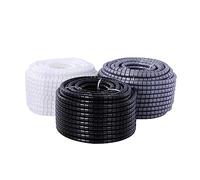 Spiral Cable Wrap. Line Organizer Protector Tube 1m 8-42mm Multicolor Without Wire Finder(Wit,16mmx1meter)
