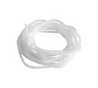 Spiral Cable Wrap, Spiral Cable Wrap 2 meters 4-25mm ID White Black Flame Retardant(Wit,6mm inside diameter)