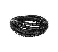 Spiral Cable Wrap Spiral Tube Wrap Cable Spiral Wrap Wire Manager Durable Temperature Resistant Dustproof Elastic Cable Management Cover for Electric Scooter (Black)