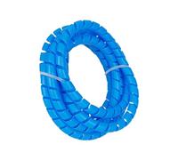 Spiral Cable Wrap Spiral Tube Wrap Cable Spiral Wrap Wire Manager Durable Temperature Resistant Dustproof Elastic Cable Management Cover for Electric Scooter (Blue)