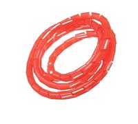 Spiral Cable Wrap, Spiral Wrap 1-2m ID 4-6mm Flame Retardant With Clip Multicolor(Red,2 Meters ID 6mm)