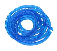 Spiral Cable Wrap, Spiral Wrap 2 meter 8mm ID Flame Retardant Multicolor Cable Sleeve Wire Organizer(Blu)