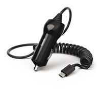 Spiral Car Charger Charging Cable Micro-USB Mobile Phone Smartphone Tablet MP3