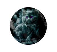 Spiral Cattitude Circular Chopping Board