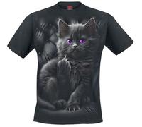Spiral Cattitude T-shirt black 3XL