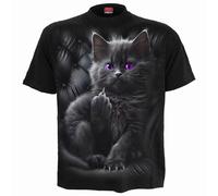 Spiral Cattitude T-shirt black 3XL