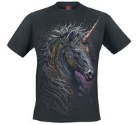 Spiral Celtic Unicorn T-Shirt black XXL