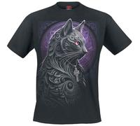 Spiral Celtic Whiskers T-Shirt black M