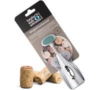 Spiral Corkscrew Wine Bottle Opener- by Taylors Eye Witness, Easy to Use, Guaranteed to Cleanly Remove Cork Without Tearing, Dishwasher Safe, Essential Kitchen Gadget for Wine Lovers, Aqua Blue