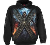 Spiral - CROSSED OVER - Hoody Black