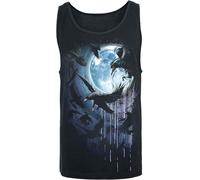 Spiral Crow Moon Vest black XL