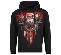 Spiral Cry Of The Wolf Hoodie black L