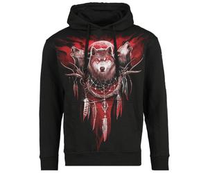 Spiral Cry Of The Wolf Hoodie black L