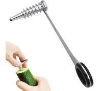 Spiral Cutter, Stainless Steel Spiral Cutter for Veggies,Portable and Creativity Cucumber Potato Carrot Slicer Cutter Manual Kitchen,Kitchen Vegetable Cutters Gadgets (1 pcs)