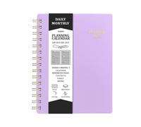 Spiral Daily Planner Notebook, Effective A5 Portable Meeting Planner - Smooth Writing Task Checklist Organizer For Family Friends Colleagues