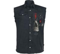 Spiral Dark Death Sleeveless Jacket black XXL