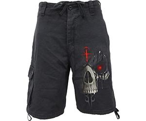 Spiral - Dark Death - Vintage Cargo Shorts Black - S