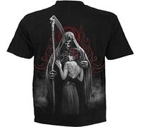 Spiral Men's DEAD KISS - T-Shirt Black | Size: Large Spiral Black L